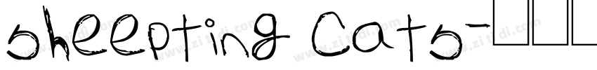 sheepting cats字体转换